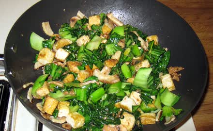 Tofu Peanut Stir-Fry